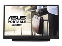 ASUS ZenScreen MB166C, 39,6 cm (15.6"), 1920 x 1080 pixlar, Full HD, LED, 5 ms, Svart 90LM07D3-B01170