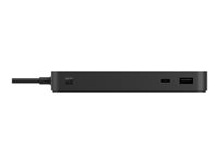 Microsoft Surface Thunderbolt 4 Dock, Kabel, Thunderbolt 4, 2500 Mbit/s, Svart, Kensington, Microsoft T8I-00003