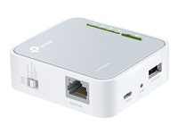 TP-Link TL-WR902AC, Wi-Fi 5 (802.11ac), Dual-band (2,4 GHz / 5 GHz), Nätverksansluten (Ethernet), 4G, Vit, Bärbar router TL-WR902AC