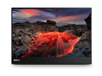 Lenovo ThinkVision M14t Gen 2 - LED-skärm - 14" - bärbar - pekskärm - 2240 x 1400 - IPS - 300 cd/m² - 1500:1 - 6 ms - 2xUSB-C - korpsvart 63FDUAT6WL