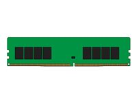 Kingston ValueRAM - DDR4 - modul - 16 GB - DIMM 288-pin - 3200 MHz / PC4-25600 - CL22 - 1.2 V - ej buffrad - icke ECC KVR32N22D8/16