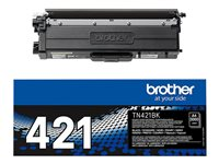 Brother TN-421BK, Svart, 1 styck TN421BK