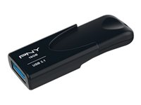 PNY Attache 4, 16 GB, USB Type-A, 3.2 Gen 1 (3.1 Gen 1), 80 MB/s, Utan skyddshatt, Svart FD16GATT431KK-EF