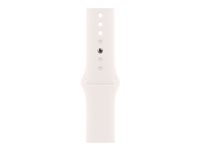 Apple - Band för smart klocka - 46mm - M/L (passar handleder på 160 - 210 mm) - ljus rouge MXM93ZM/A