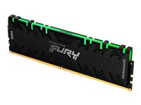 Kingston FURY Renegade RGB - DDR4 - sats - 16 GB: 2 x 8 GB - DIMM 288-pin - 3200 MHz / PC4-25600 - CL16 - 1.35 V - ej buffrad - icke ECC - svart KF432C16RBAK2/16