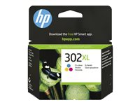 HP 302XL HIGH YIELD TRI-COLOR EN/PL/HU/CZ/SL INK CARTRIDGE F6U67AE#BA3