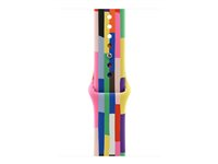 Apple - Pride Edition - band för smart klocka - 46mm - M/L (passar handleder på 160 - 210 mm) MDWG4ZM/A