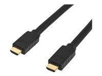 StarTech.com Höghastighets HDMI-kabel - CL2-klassad- Aktiv - 4K 60Hz - 15 m, 15 m, HDMI Typ A (standard), HDMI Typ A (standard), 3D kompatibilitet, Svart HD2MM15MA