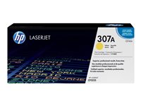 HP 307A gul LaserJet-tonerkassett, original, 7300 sidor, Gul, 1 styck CE742A