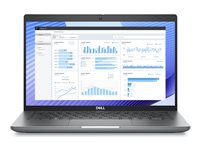 Dell Precision 3490 - Intel Core Ultra 7 - 155H / upp till 4.8 GHz - Win 11 Pro - RTX 500 Ada - 32 GB RAM - 1 TB SSD NVMe, TLC, Class 35 - 14" IPS 1920 x 1080 (Full HD) - Gigabit Ethernet - Wi-Fi 6E - Titan gray - BTP - med 3 års grundläggande servic GTH8Y