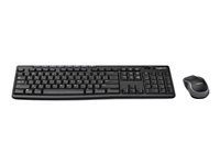 Logitech Wireless Combo MK270 - Sats med tangentbord och mus - trådlös - 2.4 GHz - US International (NSEA / EER) 920-004509