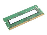 Lenovo - DDR4 - modul - 32 GB - SO DIMM 260-pin - 3200 MHz / PC4-25600 - 1.2 V - ej buffrad - icke ECC - CRU - grön - för ThinkCentre M70a, M70q, M80q, M90a, M90q, ThinkPad E14 Gen 2, E15 Gen 2, L14 Gen 1, L15 Gen 1, P1 (3rd Gen), P14s Gen 1, P15 Gen 4X71A11993