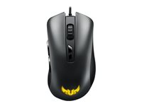 ASUS TUF Gaming M3, Ambidextrous, Optisk, USB Type-A, 7000 DPI, Grå 90MP01J0-B0UA00