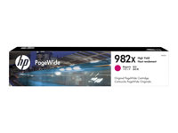 HP 982X - 116.5 ml - Lång livslängd - magenta - original - PageWide - bläckpatron - för PageWide Enterprise Color Flow MFP 785, PageWide Managed Color E75160, MFP P779 T0B28A