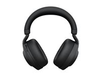 Evolve2 85 headset black UC, Link 380 BT adapter USB-C UC, Evolve2 85 Deskstand black,1.2m USB-C to USB-A Cable, 3.5mm jack audio cable, Flight adapter, Carry case, Warranty and warning (safety leaflets) 28599-989-889