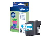 Brother LC221CBP, 260 sidor, 1 styck, Enpack LC221CBP