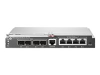 HPE 6125G/XG Ethernet Blade Switch - Switch - Administrerad - 4 x 10/100/1000 + 4 x Gigabit SFP / 10 Gigabit SFP+ - insticksmodul 737226-B21