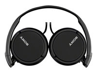 SONY MDR-ZX110 Headphones full size wired 3.5 mm jack black MDRZX110B.AE