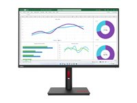 Lenovo ThinkVision T32h-30, 80 cm (31.5"), 2560 x 1440 pixlar, Quad HD, LED, 6 ms, Svart 63D3GAT1EU