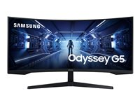 Samsung G55T, 86,4 cm (34"), 3440 x 1440 pixlar, UltraWide Quad HD, LED, Svart LC34G55TWWPXEN