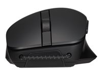 ASUS MD200 MOUSE/BK, Ambidextrous, Optisk, Trådlös RF + Bluetooth, 4200 DPI, Svart 90XB0790-BMU000