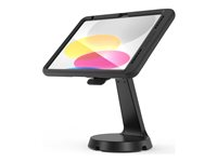 Compulocks iPad 10.9" 10th Gen PowerMove Mast Counter Stand - Monteringssats (hölje, maststativ) - för surfplatta - låsbar - svart - skärmstorlek: 10.9" - bänk - för Apple 10.9-inch iPad (10:e generation) 333BPMIP109