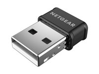 NETGEAR A6150, Trådlös, USB, WLAN, Wi-Fi 5 (802.11ac), 867 Mbit/s, Svart A6150-100PES