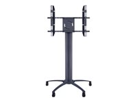 Multibrackets M Public Display Stand 145 Single - Ställ - för LCD-display - aluminium - svart - skärmstorlek: 40"-63" 7350022736269