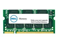 Dell - DDR4 - 4 GB - SO DIMM 260-pin - 2133 MHz / PC4-17000 - 1.2 V - ej buffrad - icke ECC - för Inspiron 15, 15 75XX, 20 3064, Latitude 7380, OptiPlex 5250, Precision 5720, XPS 15 9550 A8547952