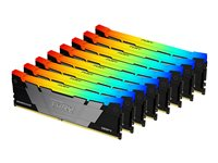 Kingston Technology FURY Renegade RGB, 256 GB, 8 x 32 GB, DDR4, 288-pin DIMM KF432C16RB2AK8/256