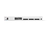 Cisco Catalyst 1300-24XTS - Switch - L3 - smart - 12-port 10 Gigabit Ethernet + 12-port SFP+ C1300-24XTS