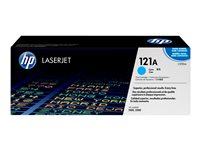 HP 121A color LaserJet original toner cartridge cyan standard capacity 4.000 pages 1-pack C9701A