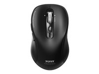 PORT Designs Bluetooth + Wireless o Rechargeable Expert Mouse - Black 900707C