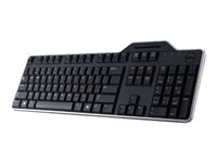 DELL KB813, Fullstor (100 %), Kabel, USB, Membrantangentbrytare, QWERTY, Svart DELL-580-18362