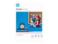 HP Everyday Photo-papper, glättat, 200 g/m2, A4 (210 x 297 mm), 100 ark, Glansigt, 200 g/m ^, Bläckstråleskrivare, A4, 21x29.7 cm, 100 ark Q2510A