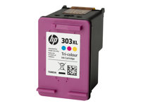 ORIGINAL HP 303XL HIGH YIELD TRI-COLOR INK CARTRIDGE MSD T6N03AE#ABE