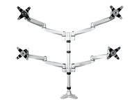 QUAD MONITOR MOUNT - FOR UP TO 27IN VESA MONITORS - DESK MOUNT ARMQUADPS