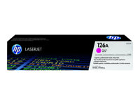 HP 126A magenta LaserJet-tonerkassett, original, 1000 sidor, Magenta, 1 styck CE313A