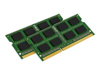 Kingston Technology ValueRAM 16GB DDR3 1600MHz Kit, 16 GB, 2 x 8 GB, DDR3, 1600 MHz, 204-pin SO-DIMM KVR16S11K2/16