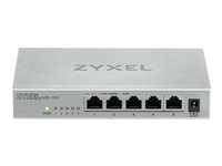 Zyxel MG-105, Ohanterad, 2.5G Ethernet (100/1000/2500), Full duplex, Monteringsbar på väggen MG-105-ZZ0101F