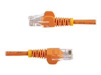 0.5M ORANGE CAT5E CABLE SNAGLESS ETHERNET CABLE - UTP 45PAT50CMOR