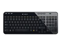 Logitech Wireless Keyboard K360 - Tangentbord - trådlös - 2.4 GHz - Nordisk 920-003088