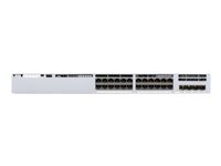 Cisco Catalyst C9300L-24UXG-2Q-E, hanterad, L2/L3, 10G Ethernet (100/1000/10000), Strömförsörjning via Ethernet (PoE) stöd, Rackmontering, 1U C9300L-24UXG-2Q-E